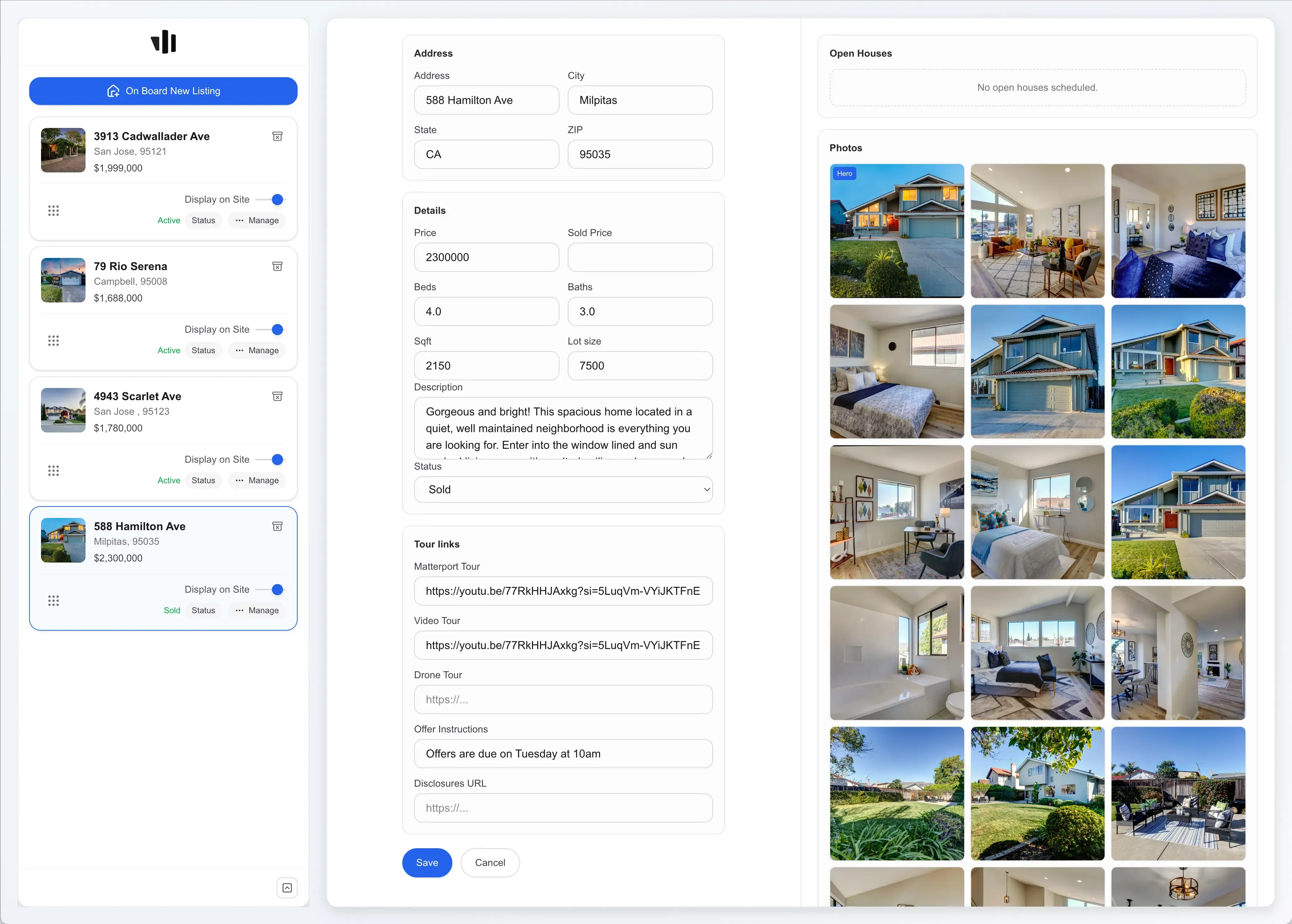 ViaHause — Real Estate Marketing Product